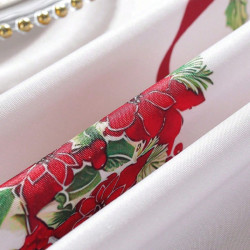 新款聖誕桌布印花桌布防水防汙聖誕節裝飾餐桌墊耶誕節台茶幾布