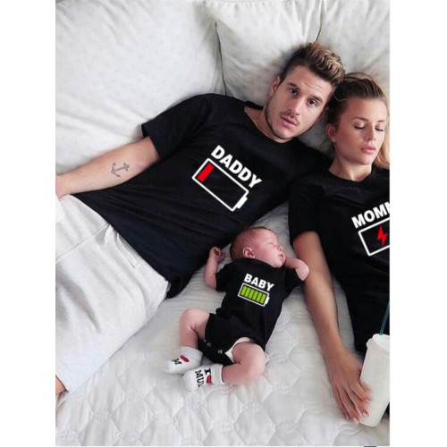 純棉夏季親子裝不一樣新款短袖T恤一家三口四口全家炸街新年父子 純棉夏季親子裝不一樣新款短袖T恤一家三口四口全家炸街新年父子