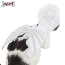 可愛萬聖節寵物衣服貓咪狗狗聖誕節日派對裝扮搞怪天使翅膀變身裝