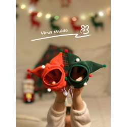 冬季斯芬克斯無毛貓德文貓衣服聖誕節新年氛圍衛衣狗狗小貓咪外套