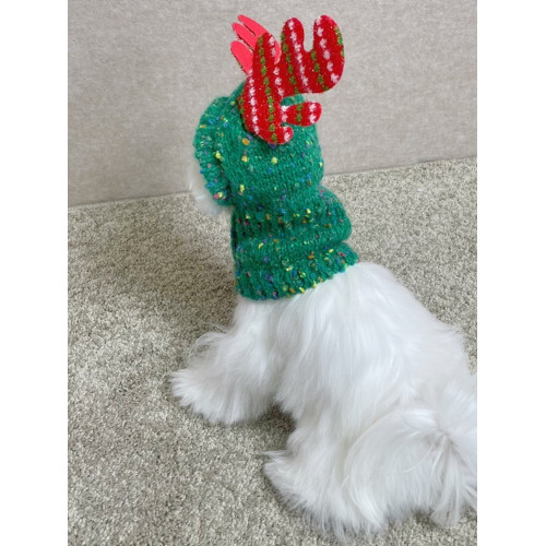 寵物秋冬保暖毛線帽子狗狗貓咪聖誕節變裝帽泰迪比熊英短通用紅色 寵物秋冬保暖毛線帽子狗狗貓咪聖誕節變裝帽泰迪比熊英短通用紅色