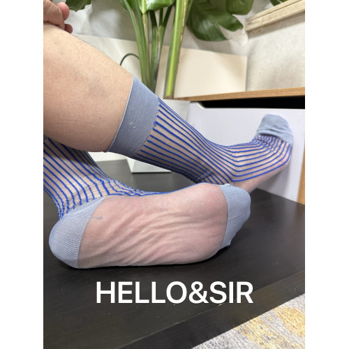 中筒條紋配色錦綸絲襪男士松緊口錦綸襪子超薄男絲襪時尚獨特設計 中筒條紋配色錦綸絲襪男士松緊口錦綸襪子超薄男絲襪時尚獨特設計