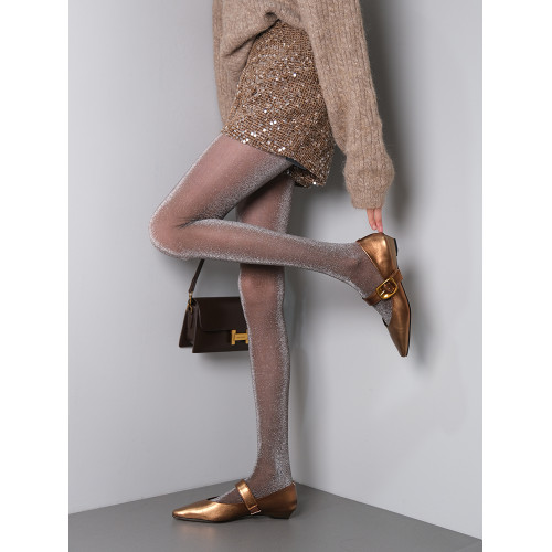 周末野餐|秋冬秀場高質感貴氣穿搭咖色亮閃微壓顯瘦打底連褲絲襪 周末野餐|秋冬秀場高質感貴氣穿搭咖色亮閃微壓顯瘦打底連褲絲襪