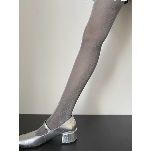 璀璨銀河星星|復古金銀絲秀場絲襪薄款亮晶晶時髦小衆亮絲連褲襪 璀璨銀河星星|復古金銀絲秀場絲襪薄款亮晶晶時髦小衆亮絲連褲襪