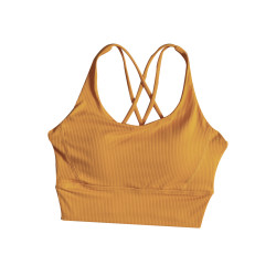 一體式運動內衣女瑜珈美背性感文胸跑步防震聚攏專業健身速乾背心