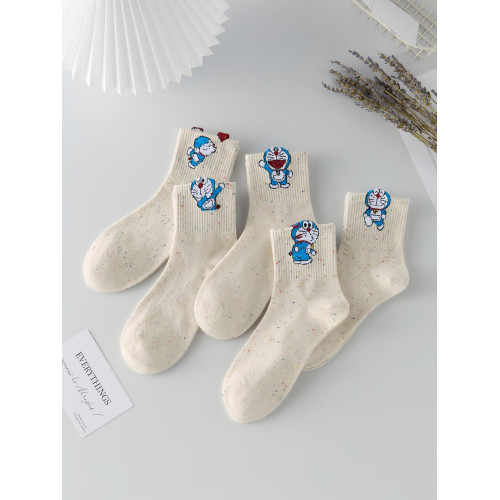 立體卡通動物中筒襪女棉襪點子紗可愛ins潮百搭春秋季日系學院風 立體卡通動物中筒襪女棉襪點子紗可愛ins潮百搭春秋季日系學院風