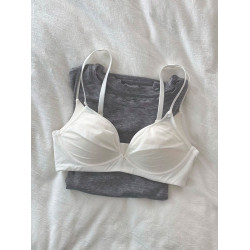 MITAO 蜜桃純欲女主內衣女聚攏上托無鋼圈網紗性感夏季透氣文胸罩