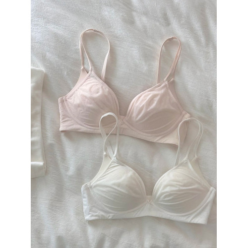 MITAO 蜜桃純欲女主內衣女聚攏上托無鋼圈網紗性感夏季透氣文胸罩