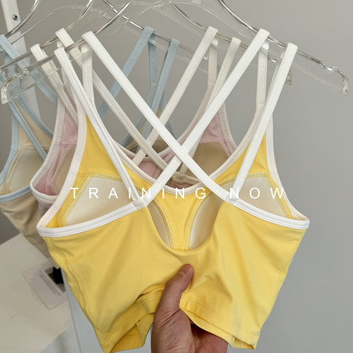 運動內衣女防震跑步美背性感瑜珈背心訓練專業健身服文胸夏季外穿 運動內衣女防震跑步美背性感瑜珈背心訓練專業健身服文胸夏季外穿