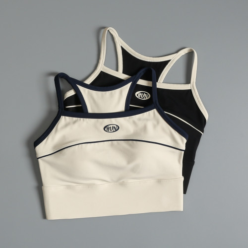 運動文胸女美背防震跑步瑜珈服背心高強度普拉提訓練健身內衣外穿 運動文胸女美背防震跑步瑜珈服背心高強度普拉提訓練健身內衣外穿