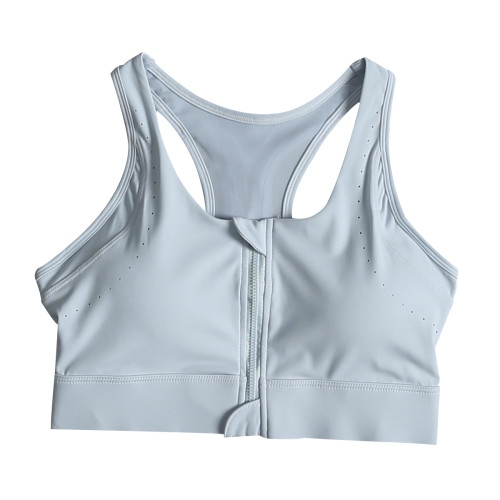 高強度運動內衣女夏季前拉鍊跑步鍛鍊速乾文胸聚攏防震健身瑜珈服 高強度運動內衣女夏季前拉鍊跑步鍛鍊速乾文胸聚攏防震健身瑜珈服