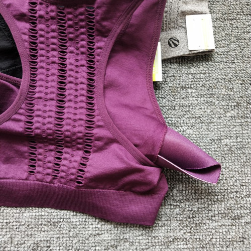 出口單 擼鐵運動文胸速乾鏤空款內衣跑步健身衣瑜珈吸汗透氣 出口單 擼鐵運動文胸速乾鏤空款內衣跑步健身衣瑜珈吸汗透氣