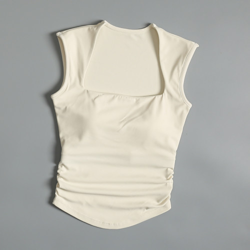 高級感中長款瑜珈服背心一體固定杯收副乳防震跑步健身上衣外穿 高級感中長款瑜珈服背心一體固定杯收副乳防震跑步健身上衣外穿