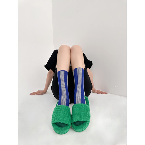 竪條.雙針雙路條紋中筒男女襪子春秋冬季棉吸汗時尚個性網紅四季 竪條.雙針雙路條紋中筒男女襪子春秋冬季棉吸汗時尚個性網紅四季