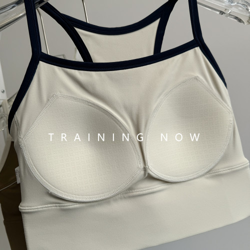 運動文胸女夏季一體式健身性感美背瑜珈服防震聚攏跑步細肩帶背心 運動文胸女夏季一體式健身性感美背瑜珈服防震聚攏跑步細肩帶背心