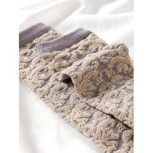 女款五指襪立體浮雕春夏超薄純棉中筒襪新款宮廷復古風長筒分趾襪 女款五指襪立體浮雕春夏超薄純棉中筒襪新款宮廷復古風長筒分趾襪