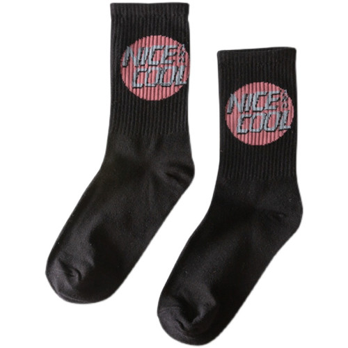 美式風潮牌襪子男款秋冬季長襪純棉滑板中筒襪女潮男生彩色運動襪 美式風潮牌襪子男款秋冬季長襪純棉滑板中筒襪女潮男生彩色運動襪