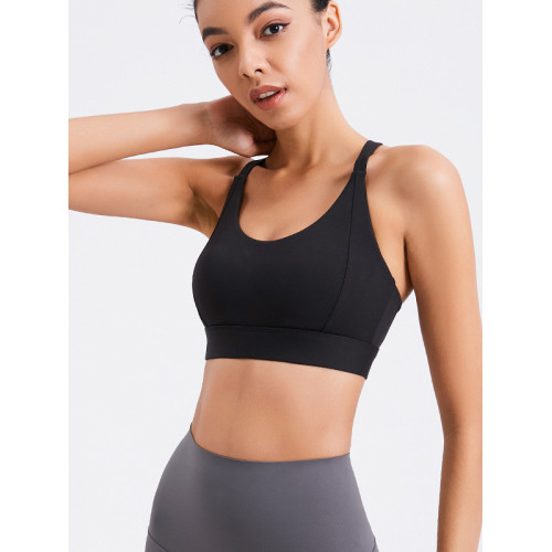 夏季高強度運動內衣女防震美背速乾收副乳瑜珈背心一體式健身文胸 夏季高強度運動內衣女防震美背速乾收副乳瑜珈背心一體式健身文胸