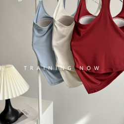 運動內衣女跑步外穿時尚專業健身文胸美背防震聚攏瑜珈訓練背心