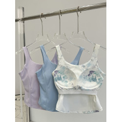 運動內衣女2025新款防震聚攏透氣跑步背心健身服上衣外穿瑜珈文胸