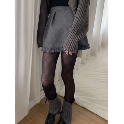 黑色菱形格子絲襪女秋冬季高透黑絲連褲襪美腿打底褲配光腿神器 黑色菱形格子絲襪女秋冬季高透黑絲連褲襪美腿打底褲配光腿神器