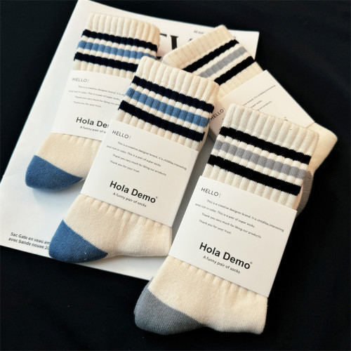 吉良先生 秋冬加厚襪子男士中筒襪潮ins女襪純棉毛巾底運動長筒襪 吉良先生 秋冬加厚襪子男士中筒襪潮ins女襪純棉毛巾底運動長筒襪