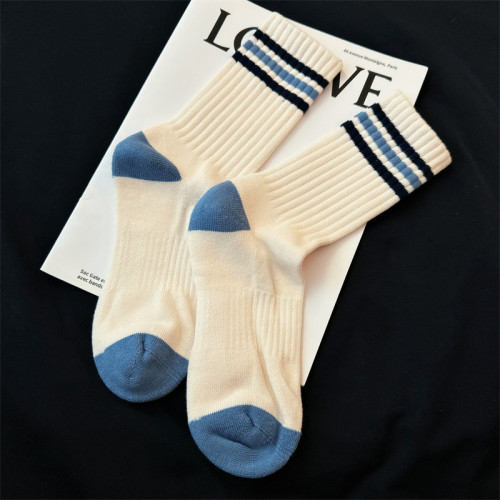 吉良先生 秋冬加厚襪子男士中筒襪潮ins女襪純棉毛巾底運動長筒襪 吉良先生 秋冬加厚襪子男士中筒襪潮ins女襪純棉毛巾底運動長筒襪