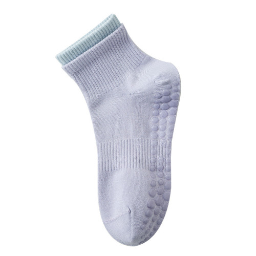 瑜珈襪子女春夏短筒襪專業運動防滑矽膠室內健身普拉提成人地板襪 瑜珈襪子女春夏短筒襪專業運動防滑矽膠室內健身普拉提成人地板襪