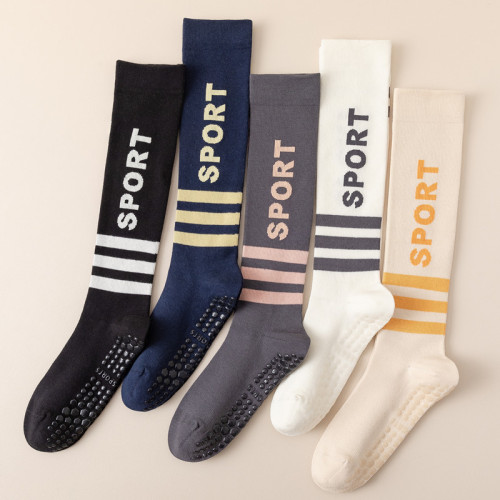 2025新款瑜珈襪女小腿襪防滑矽膠健身普拉提襪跑步專業運動長襪子 2025新款瑜珈襪女小腿襪防滑矽膠健身普拉提襪跑步專業運動長襪子