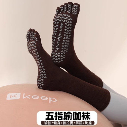 瑜珈襪子防滑專業女五指襪夏季健身防滑襪地板襪成人普拉提襪子 瑜珈襪子防滑專業女五指襪夏季健身防滑襪地板襪成人普拉提襪子