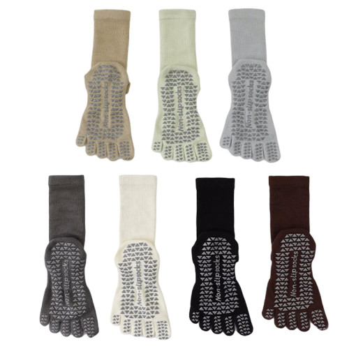 瑜珈襪子防滑專業女五指襪夏季健身防滑襪地板襪成人普拉提襪子 瑜珈襪子防滑專業女五指襪夏季健身防滑襪地板襪成人普拉提襪子