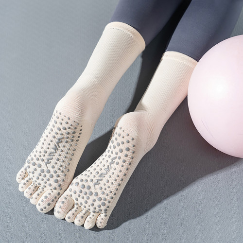 分碼瑜珈襪子專業防滑女普拉提專用襪五指襪運動舞蹈襪健身小腿襪 分碼瑜珈襪子專業防滑女普拉提專用襪五指襪運動舞蹈襪健身小腿襪