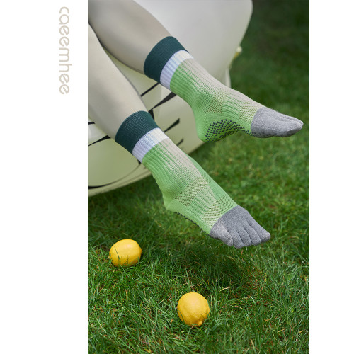 卡益五指瑜珈襪薄款防滑專業女秋冬長筒舞蹈普拉提襪子地板長棉襪 卡益五指瑜珈襪薄款防滑專業女秋冬長筒舞蹈普拉提襪子地板長棉襪