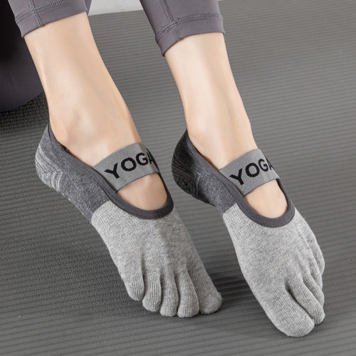 小魚加加 瑜珈襪五指襪專業防滑透氣夏季自營室內綁帶健身普拉提 小魚加加 瑜珈襪五指襪專業防滑透氣夏季自營室內綁帶健身普拉提