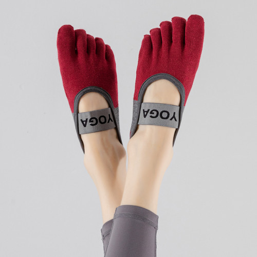 小魚加加 瑜珈襪五指襪專業防滑透氣夏季自營室內綁帶健身普拉提 小魚加加 瑜珈襪五指襪專業防滑透氣夏季自營室內綁帶健身普拉提