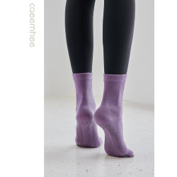 卡益五指瑜珈襪薄款防滑專業女秋冬長筒舞蹈普拉提襪子地板長棉襪