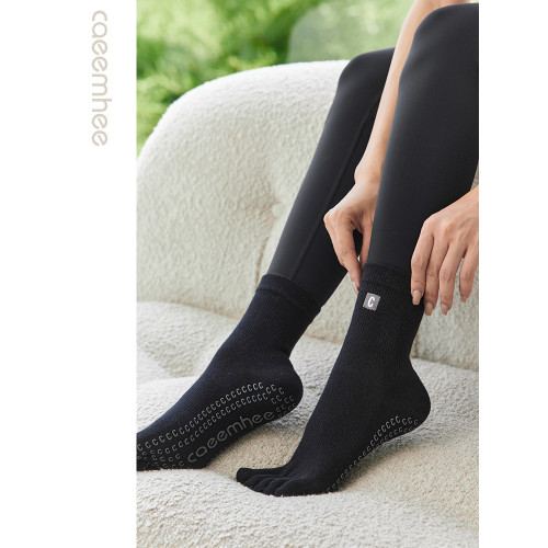 卡益五指瑜珈襪薄款防滑專業女秋冬長筒舞蹈普拉提襪子地板長棉襪 卡益五指瑜珈襪薄款防滑專業女秋冬長筒舞蹈普拉提襪子地板長棉襪