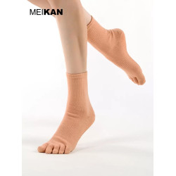 瑜珈襪中筒專業女五指襪男士大碼分趾襪室內健身運動地板襪防滑襪