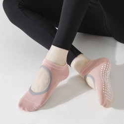 專業瑜珈襪子女防滑純棉夏季薄款不起球普拉提室內運動健身舞蹈襪