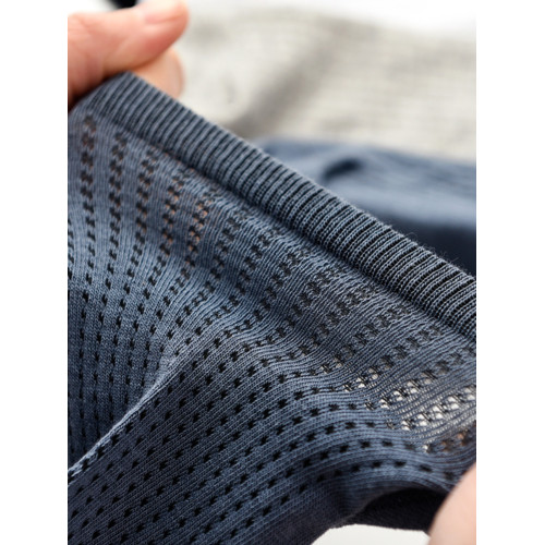 情侶款 男士女士棉質網眼短襪 短筒襪 薄款 吸汗透氣 襪子 春夏款