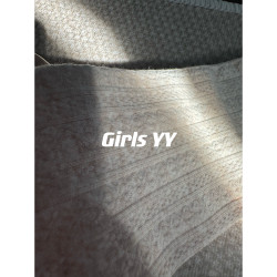 GirlsYY日系麻花竪條紋顯瘦過膝襪女秋冬慵懶曡穿顯瘦堆堆襪