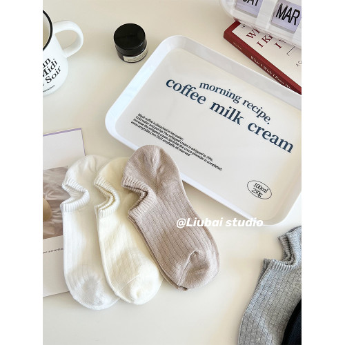 襪子女船襪夏季薄款透氣棉襪淺口防滑不掉跟白色純色夏天隱形短襪 襪子女船襪夏季薄款透氣棉襪淺口防滑不掉跟白色純色夏天隱形短襪