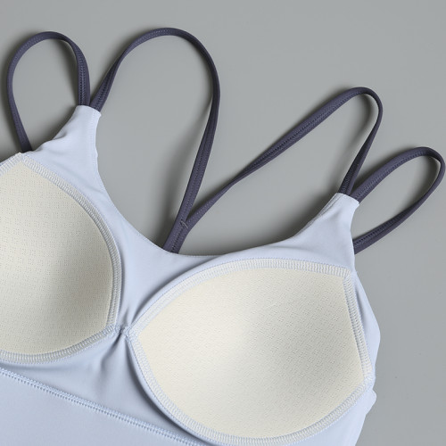 運動內衣女美背防震聚攏跑步背心健身服夏季高強度瑜珈文胸一體式 運動內衣女美背防震聚攏跑步背心健身服夏季高強度瑜珈文胸一體式