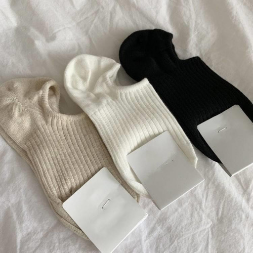 韓版日系春夏季薄款船襪子女淺口隱形矽膠不掉跟ins純色短襪夏天