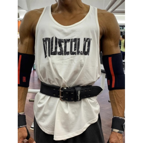 美式無袖工字背心吸汗顯肌肉鍛鍊運動寬鬆透氣擼鐵訓練健身上衣男