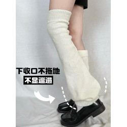 日系原宿龐克亞文化上下收口可愛水色y2kjk辣妹喇叭襪套燈籠形