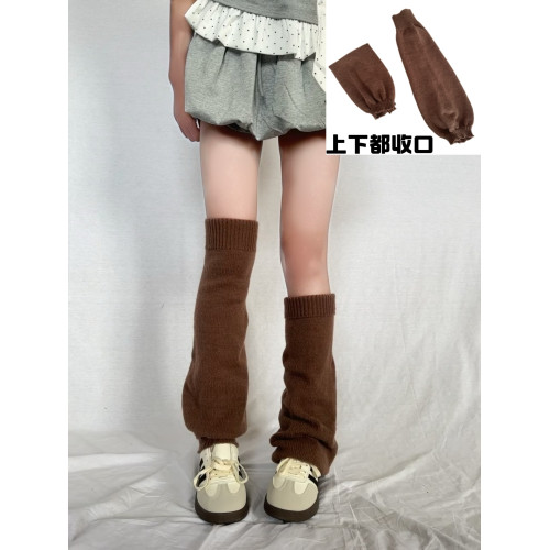 日系原宿龐克亞文化上下收口可愛水色y2kjk辣妹喇叭襪套燈籠形