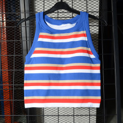 背心式美背~厚款大碼中長款雙層文胸甜美外穿打底無袖吊帶上衣Bra