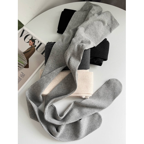 高個子加長復古寬條紋菸灰色連褲襪女秋冬季中厚款顯瘦黑色打底襪 高個子加長復古寬條紋菸灰色連褲襪女秋冬季中厚款顯瘦黑色打底襪