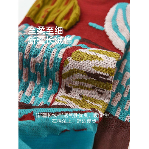 Renaissance襪子女薄款ins潮春秋款小衆設計感復古宮廷風中長筒襪 Renaissance襪子女薄款ins潮春秋款小衆設計感復古宮廷風中長筒襪